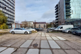 Nuomojama aikštelė su požeminėm parkingo vietom A. Juozapavičiaus g., Šnipiškėse