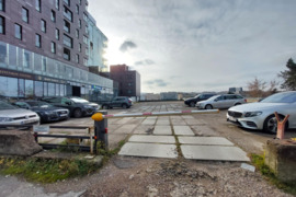 Nuomojama aikštelė ir požeminis garažas A. Juozapavičiaus g., Šnipiškėse, Vilniuje