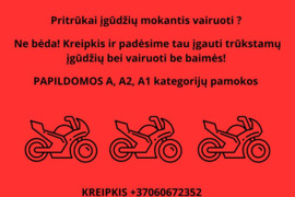 Papildomos vairavimo pamokos Vilniuje