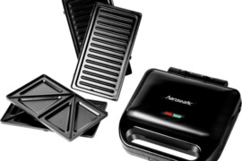 Sumustiniu vafliu keptuve