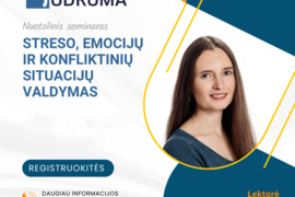 Streso, emocijų, konfliktų valdymas (online)