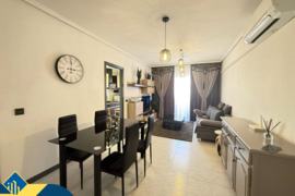 Renovuotas apartamentas su bendru baseinu, Alicante provincijoje, Torrevieja mieste. 2 kambariai | 6