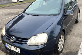 Parduodu VW GOLF, 2.0 TDI, 2006 metų gamybos