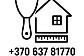 Visi vidaus apdailos darbai, butų namų remontai