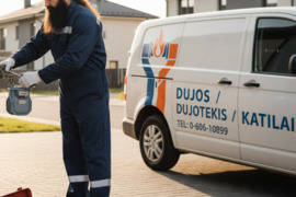 SERTIFIKUOTAS DUJINIŲ VIRYKLIŲ PAJUNGIMAS IR REMONTAS – ATESTUOTI DUJŲ MEISTRAI