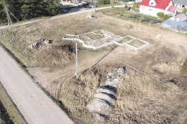 Sklypas su statybos leidimu Ariogaloje