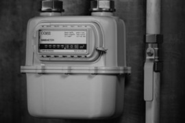 Dujų skaitiklio perkėlimas