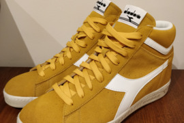 Diadora Game L High Suede Waxed Yellow Ochre