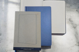 Akmens popieriaus užrašinė kietu viršeliu A5 (Mėlyna)