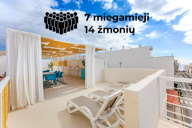 Tenerifėje didelis namas nuoma 7 miegamieji 14 žmonių grupėms stovykloms