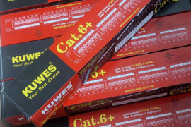 CAT.6+ komutacinės panelės 24portų