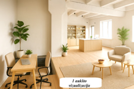 Komercinės patalpos Dainavoje, Pramonės pr., matoma vieta, didelė erdvė.