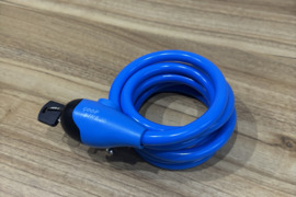 Mėlynas Good Bike Dviračio Užraktas Kaip Naujas Su Raktu Labai Tvirtas