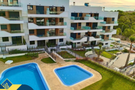 Apartamentas su bendru baseinu, Alicante provincijoje, Orihuela Costa mieste. 3 kambariai | 77 m² | 