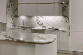 Virtuviniai stalviršiai iš dirbtinio kvarco akmens