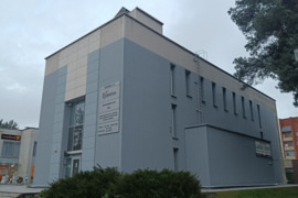 Parduodamas pastatas Visagino miesto centre.