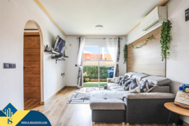 Apartamentas su bendru baseinu, Alicante provincijoje, Orihuela Costa mieste. 3 kambariai | 76 m² | 