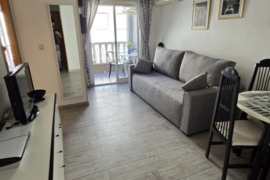 Apartamentas su terasa, Alicante provincijoje, Torrevieja mieste. 2 kambariai | 55 m² | 700 metrų ik