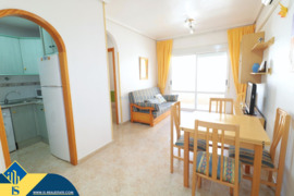 Apartamentas su terasa, Alicante provincijoje, Torrevieja mieste, Playa del Acequión rajone. 2 kamba