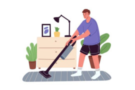 Valymas namuose, biure, kieme