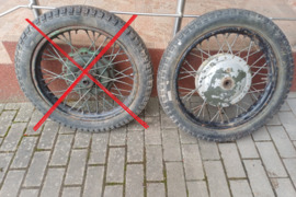 Motociklo opozit Ural Dnepr ratai. Po 15 eur