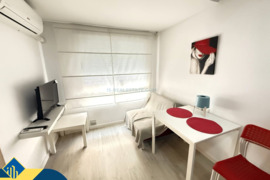 Renovuota studija netoli jūros, Alicante provincijoje, Torrevieja mieste, Playa del Cura rajone. 1 k