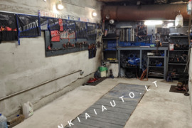 Trumpalaikė garažo nuoma su įrankiais 1d ar ilgiau Žirmūnai