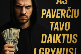 Parduodu JŪSŲ prekes. Imu tik 20–40% dalį.