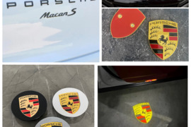 Porsche emblemos, Porsche Cayenne Visureigis Autodalys