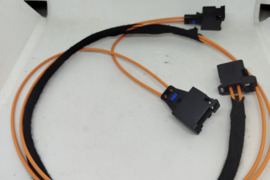 MOST kabelis, šviesolaidinis kabelis, Fiber optic cable, loop, bypass MOST adapter