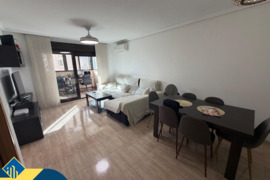 Apartamentas su bendru baseinu, Alicante provincijoje, Torrevieja mieste, Playa del Cura rajone. 3 k