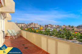 Renovuotas apartamentas su terasa, Alicante provincijoje, Torrevieja mieste, Los Balcones rajone. 3 