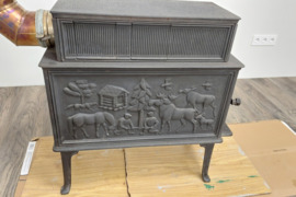 Ketaus Krosnelė Jotul F118N su kaminu