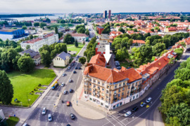 Nuoma 2 k. butas Klaipėda, Senamiestis, reguliuojamas šildymas,