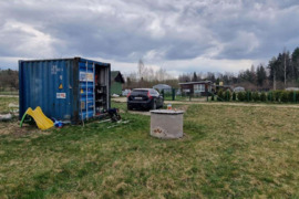 PARDUODAMAS SODAS S/B AISĖ, 12 ARŲ, ELEKTRA ŠULINYS, KONTEINERIS