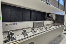 Langų profilių gamybos (apdirbimo) įranga