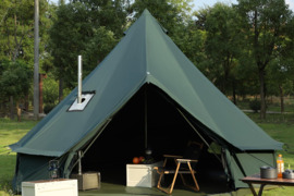 Palapinės su pečiuku nuoma