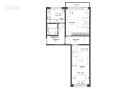 2 kamb. butas Klaipėda, Centras, Taikos pr.