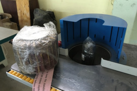 20-29-555/m Šepetinės šlifavimo staklės WOODLAND MACHINERY DTL-20A modifikuotos (naujos)