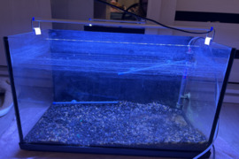 Akvariumas 60l su priedais