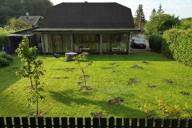 Rąstinis Namas Kaubariškio k. Panevėžio r. ša;ia miško