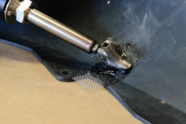 Plastikų remontas, litavimas, atkurimas