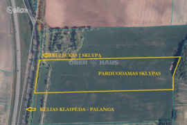 499.00 a sklypas Klaipėdos r. sav., Peskojai