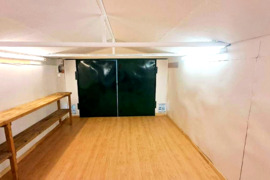 Ilgalaikė metalinio garažo su su elektra nuoma Klaipėdoje 50€ / mėn.