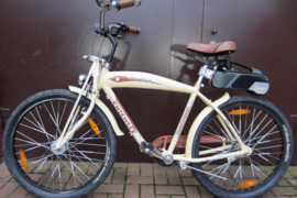 Elektrinis dviratis su Rubbee pavara