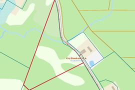 Parduodamas išskirtinis sklypas Širvintų rajone,  Kernavės seniūnijoje,  Kryžiaukos II kaime!