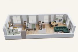 Vilnius, Pašilaičiai, Medeinos g., 3 kambarių butas