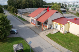 Parduodamos komercinės patalpos - parduotuvė su garažu ir sklypu Bubiuose, Šiaulių raj.