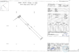 PARDUODAMAS 0,7200 ha. ŽEMĖS ŪKIO PASKIRTIES SKLYPAS TOTORINĖS K., RUDAMINOS SEN. VILNIAUS RAJ.