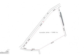 PARDUODAMAS ŽEMĖS SKLYPAS – 1,6499 ha TOTORINĖS K. RUDAMINOS SEN. VILNIAUS RAJ.